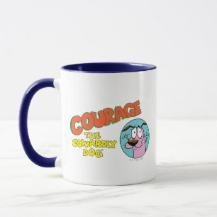 Courage the Cowardly Dog Show Logo Mug