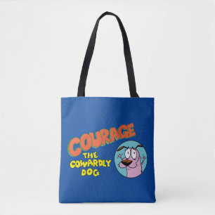 Courage the Cowardly Dog   Show Logo Tote Bag