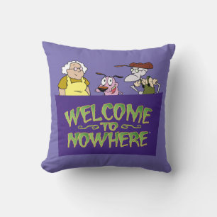 Courage the Cowardly Dog Welcome To Nowhere Cushion