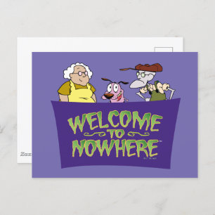 Courage the Cowardly Dog Welcome To Nowhere Postcard