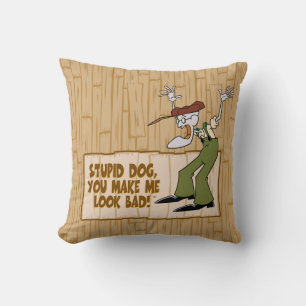 Courage the Cowardly Dog You Make Me Look Bad! Cushion