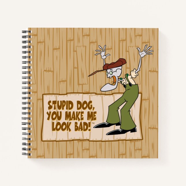 Courage the Cowardly Dog | You Make Me Look Bad! Notebook (Front)