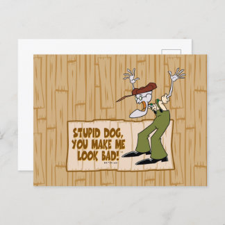 Courage the Cowardly Dog | You Make Me Look Bad! Postcard