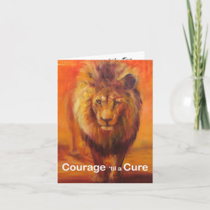 Courage 'til a Cure Note Card