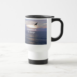 Courage To Change Travel Mug