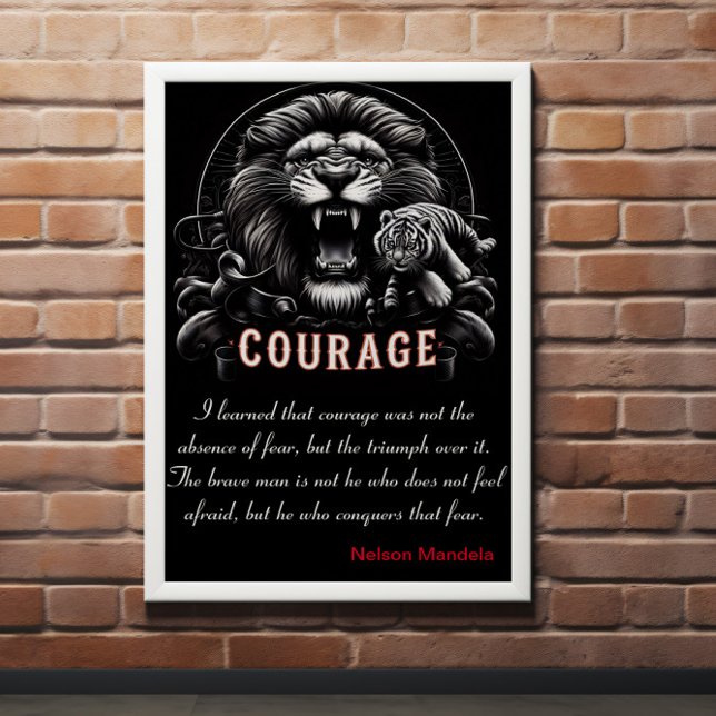 Courage: Unleashed Power, Father's Strength Poster (Creator Uploaded)