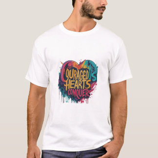 COURAGEOUS HEARTS CONQUER T-Shirt