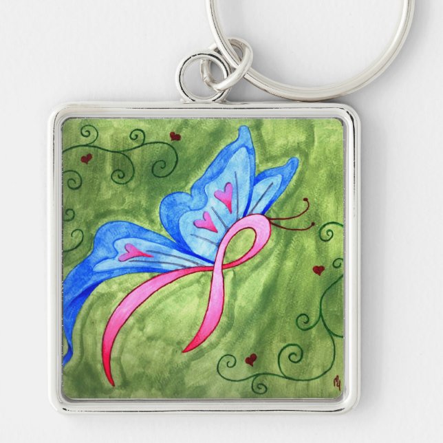 Courageous Lady Key Ring (Front)