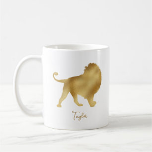 Courageous Lion Coffee Mug