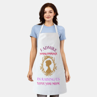 courageous mum apron
