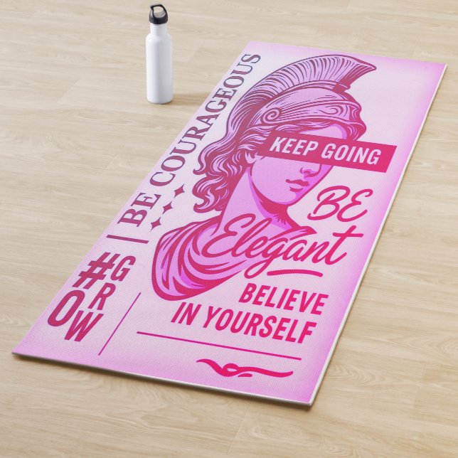 Courageous Spirit Yoga Mat for Women (In Situ)
