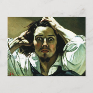 Courbet The Desperate Man Postcard