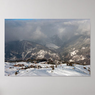 Courchevel 1850 3 Valleys French Alps France Poster