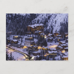 Courchevel, France Postcard