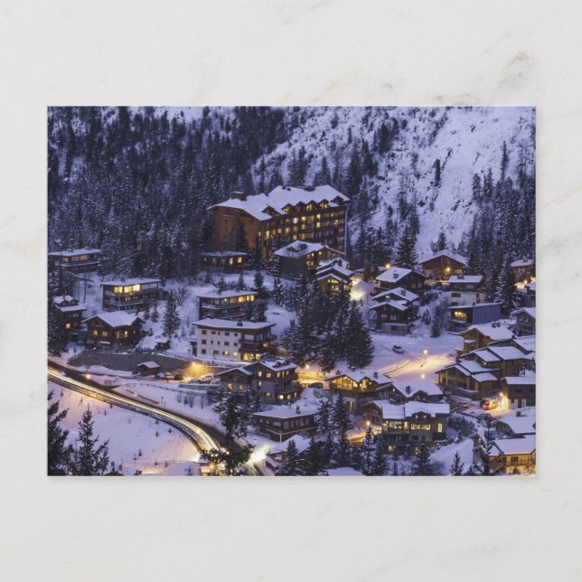 Courchevel, France Postcard (Front)