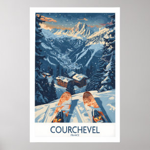 Courchevel Poster France 1