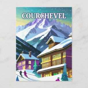 Courchevel: Shining and Refinement in Paradise Postcard