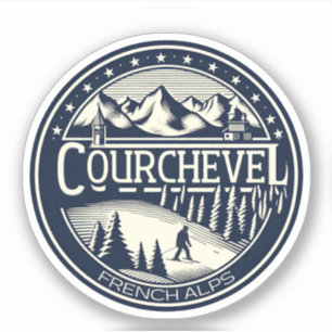 Courchevel ski resort in the french alps gifts