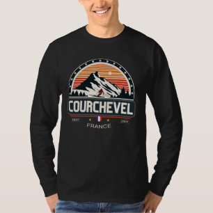 Courchevel ski resort in the french alps gifts T-Shirt