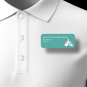 Courier Messenger Budget Bulk Employee Name Tags