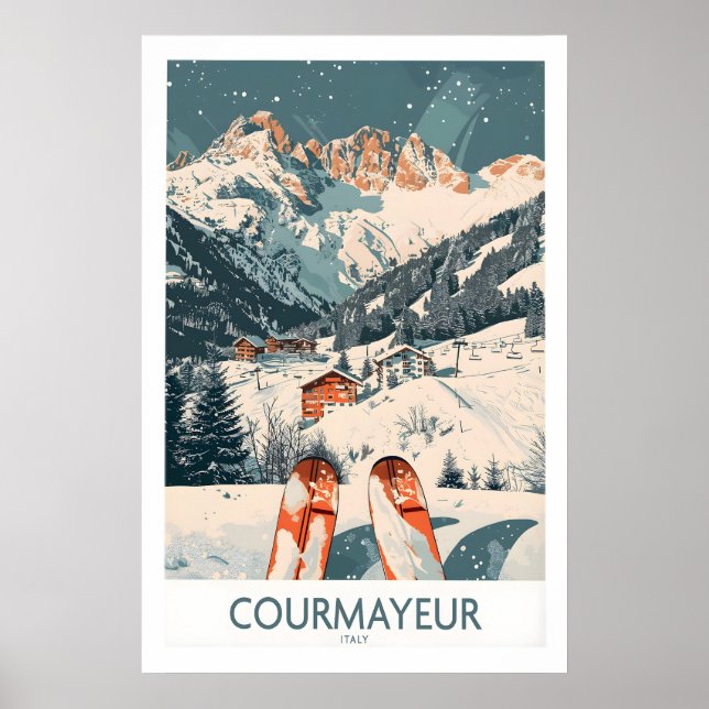 Courmayeur Print Italy 1 (Front)