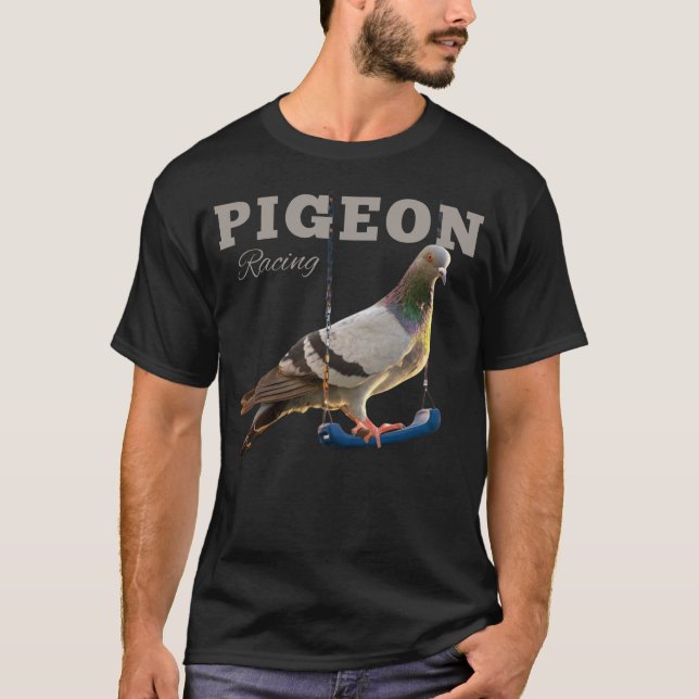 Course  de pigeons T-Shirt (Front)