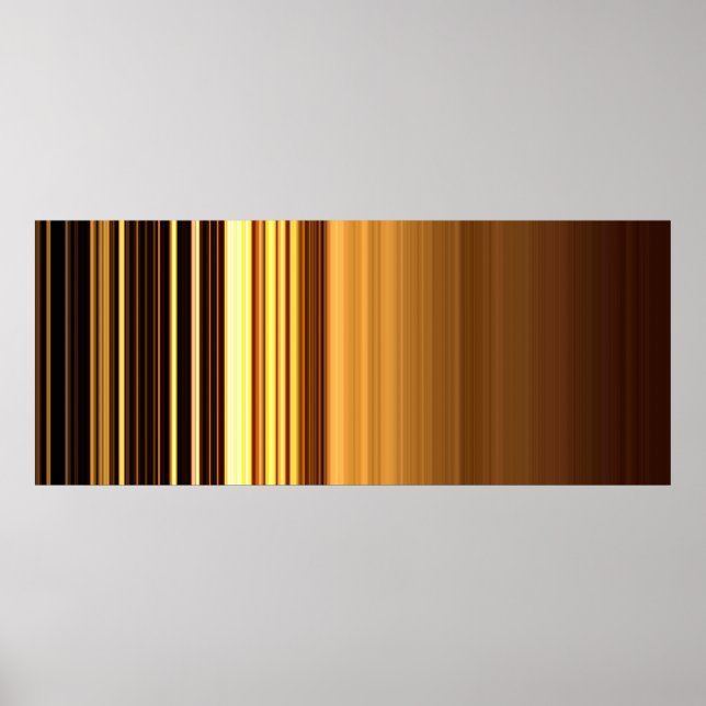 Course gold golden background poster (Front)