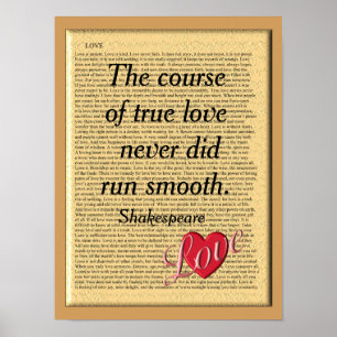 Course of True love - art print