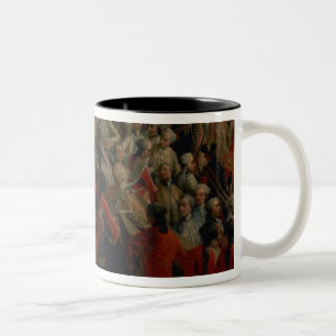 Court Banquet in the Great Antechamber Two-Tone Coffee Mug