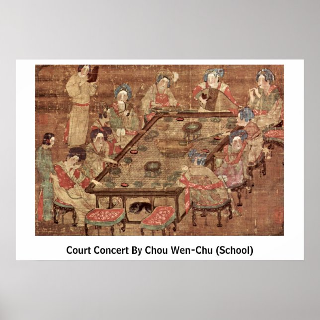 Court Concert By Chou Wen-Chu (School) Poster (Front)