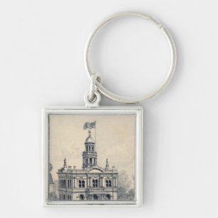 Court House, Fresno Key Ring