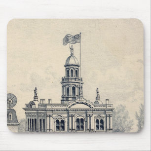 Court House, Fresno Mouse Mat
