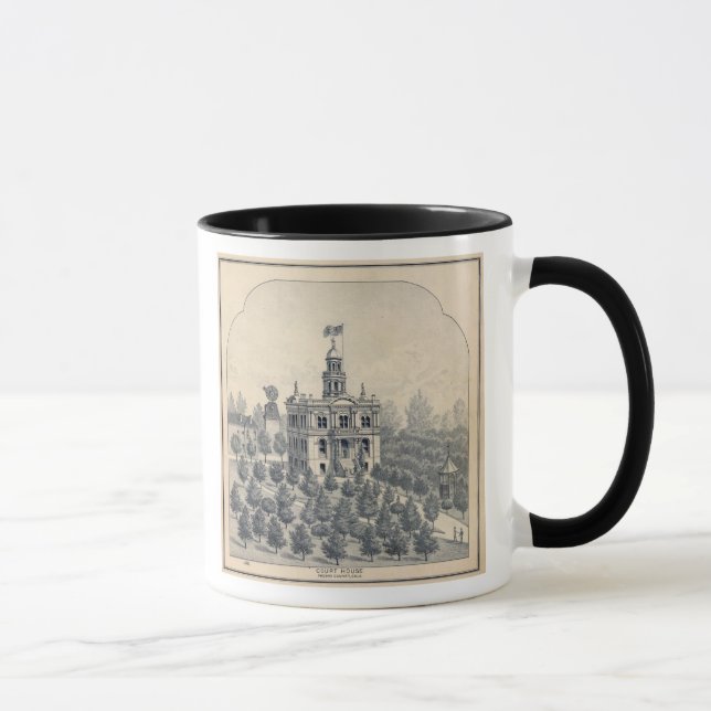 Court House, Fresno Mug (Right)