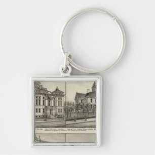Court House, Kansas Key Ring