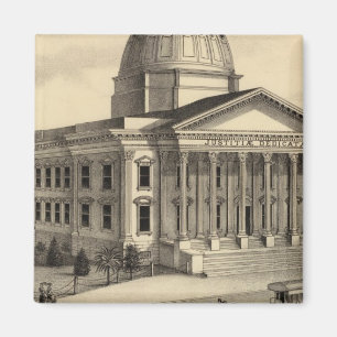 Court House, Santa Clara Co Magnet