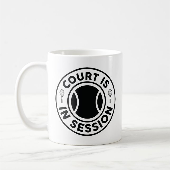 Court Is In Session Coffee Mug (Left)