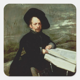 Court Jester, El Primo Square Sticker