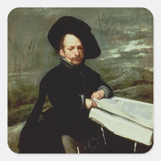 Court Jester, El Primo Square Sticker (Front)