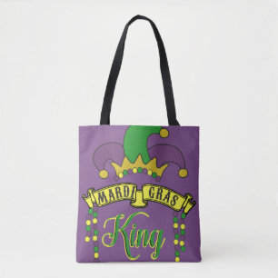 Court Jester Hat Mardi Gras Time Tote Bag