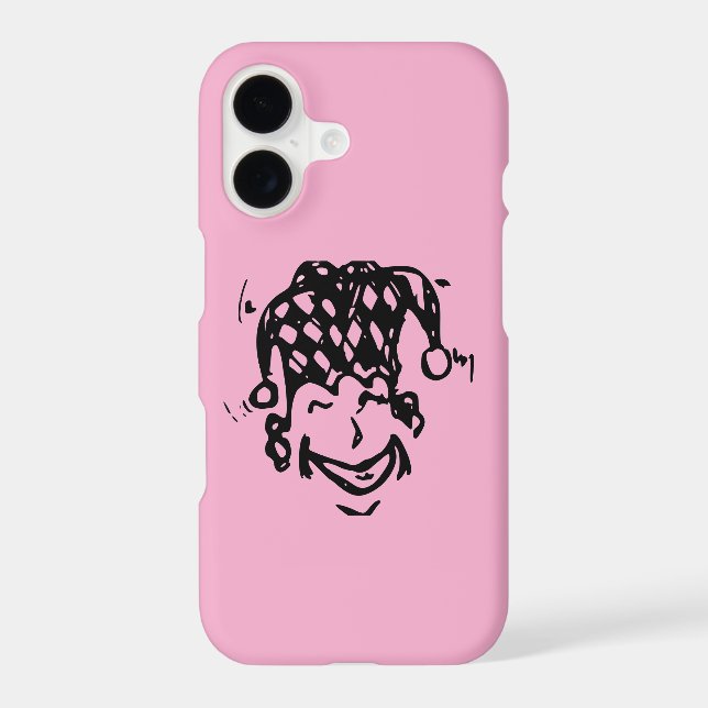 Court Jester iPhone 17 Case – Vintage Medieval  (Back)