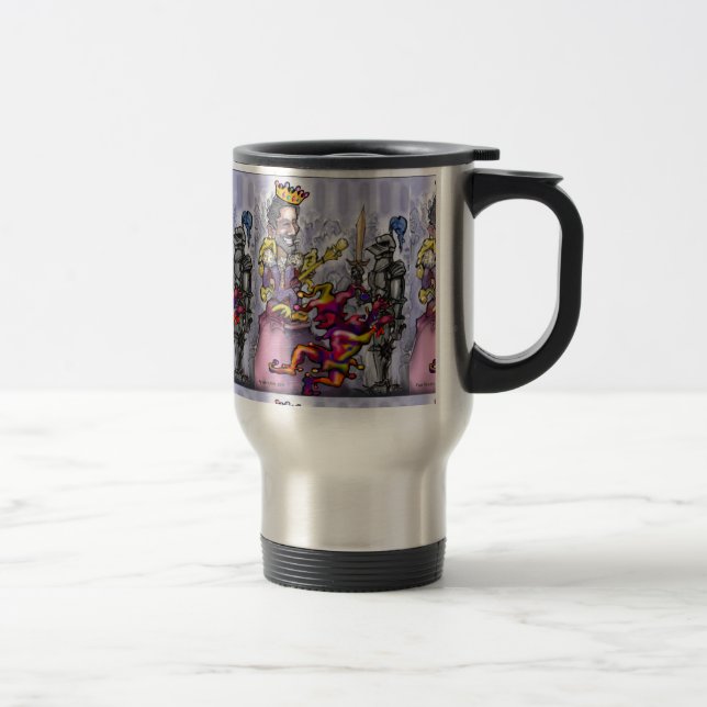 Court Jester Travel Mug (Right)