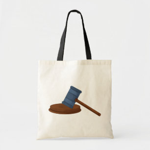 Court Judges Gavel Tote Bag