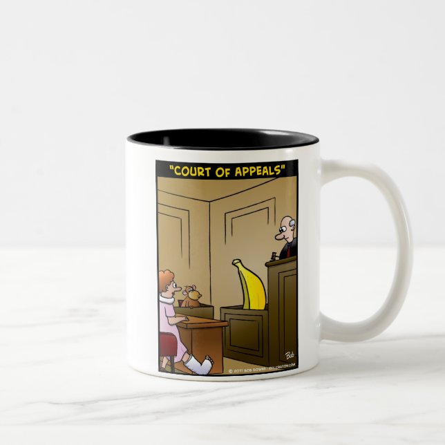 "Court Of Appeals" Two-Tone Coffee Mug (Right)