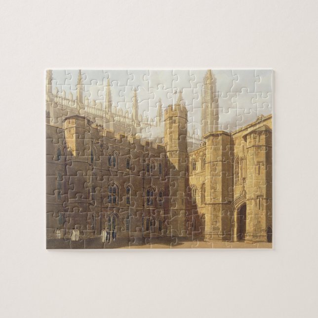 Court of King's College, Cambridge, from 'The Hist Jigsaw Puzzle (Horizontal)