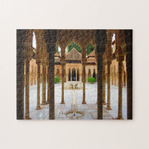 Court of the Lions, Alhambra, Spain - Puzzle