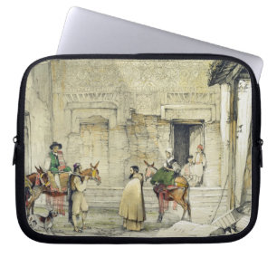 Court of the Mosque (Patio de la Mesquita), from ' Laptop Sleeve