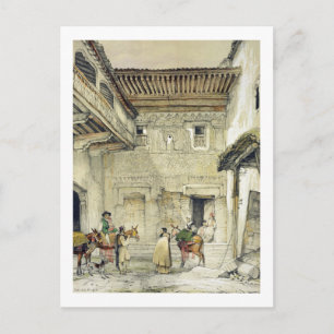 Court of the Mosque (Patio de la Mesquita), from ' Postcard
