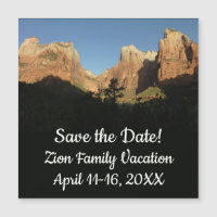 Court of the Patriarchs I at Zion National Park