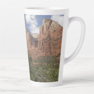 Court of the Patriarchs II at Zion National Park Latte Mug