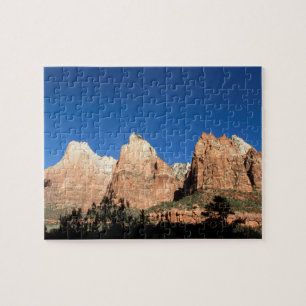 Court of the Patriarchs Zion National Park Jigsaw Puzzle